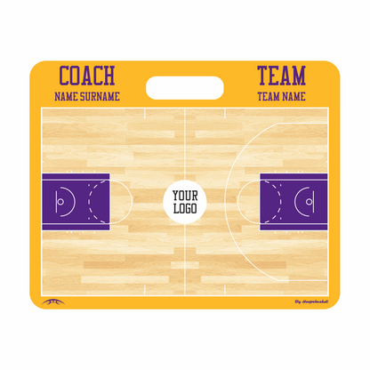 NBA Custom American Style Magnetic Coaching Board 22'' x 17.5'' / 56 cm x 45 cm