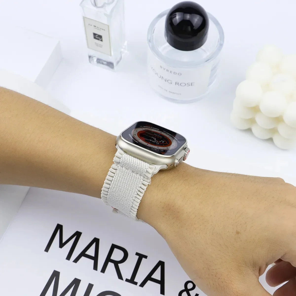 Elastic Apple Watch Armband Series 11/10/9/8/7/6/5/4/ SE / Ultra 1/2/3