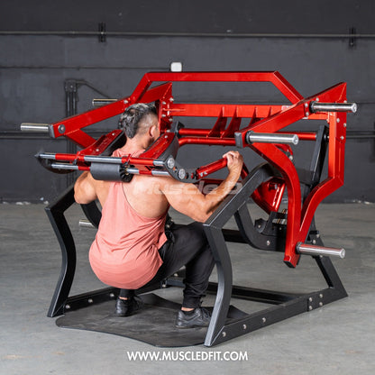 Pro Strength Power Hack Squat | Muscle D Fitness Commercial Gym Machine