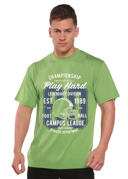 Play Hard Spun Bamboo® Men's Bamboo Viscose/Organic Cotton Short Sleeve Graphic T-Shirt