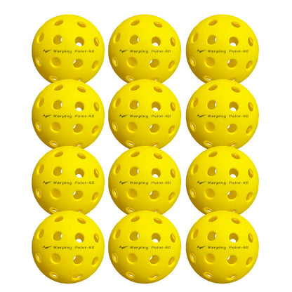 Outdoor Practice Pickleballs - Yellow