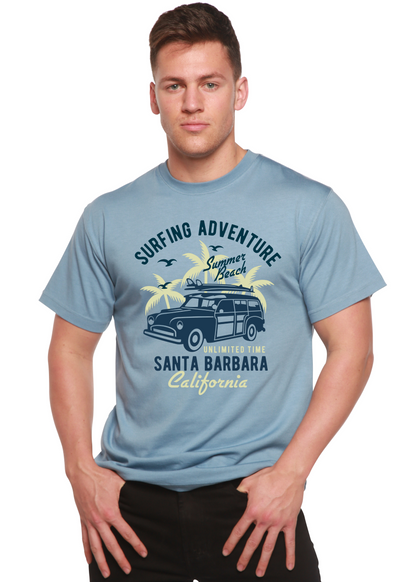 Surfing Adventure Spun Bamboo® Men's Bamboo Viscose/Organic Cotton Short Sleeve Graphic T-Shirt