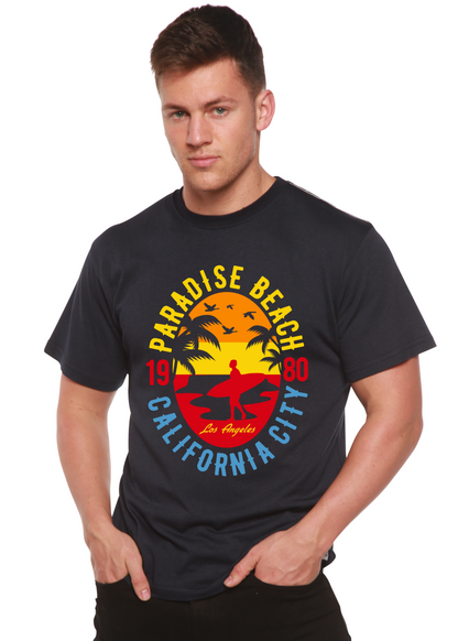 Sunshine Paradise Spun Bamboo® Men's Bamboo Viscose/Organic Cotton Short Sleeve Graphic T-Shirt