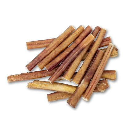 All-Natural Beef Bully Stick Dog Treats, High Protein & Long-Lasting Chews – 6-Inch Thick (25/case)