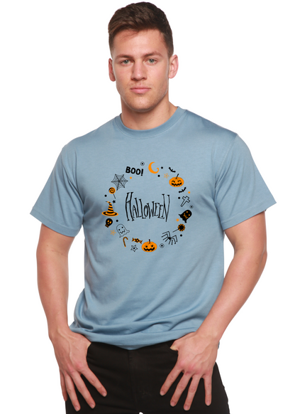 Bool Halloween Men's Bamboo Viscose/Organic Cotton Short Sleeve Graphic T-Shirt