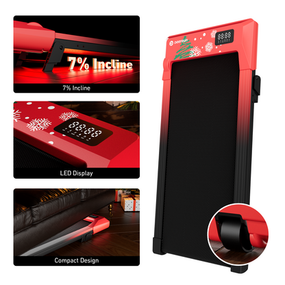 DeerRun Q2 Urban Smart Walking Pad with Incline Treadmill Remote Control