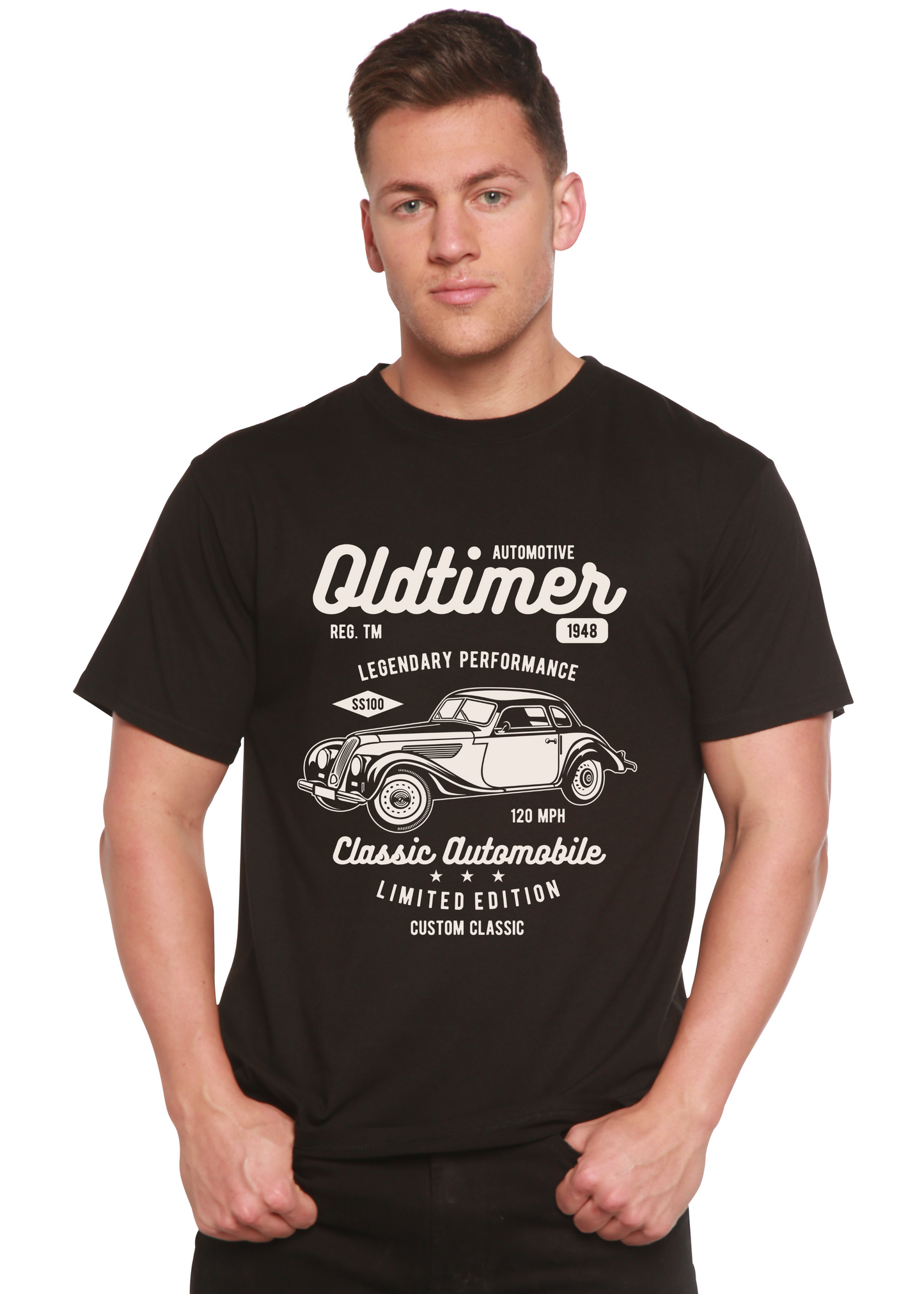 Oldtimer Spun Bamboo® Men's Bamboo Viscose/Organic Cotton Short Sleeve Graphic T-Shirt