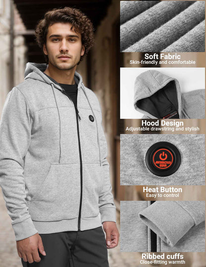 ANTARCTICA GEAR Heated Hoodie Sweater for Women Heated Sweatshir