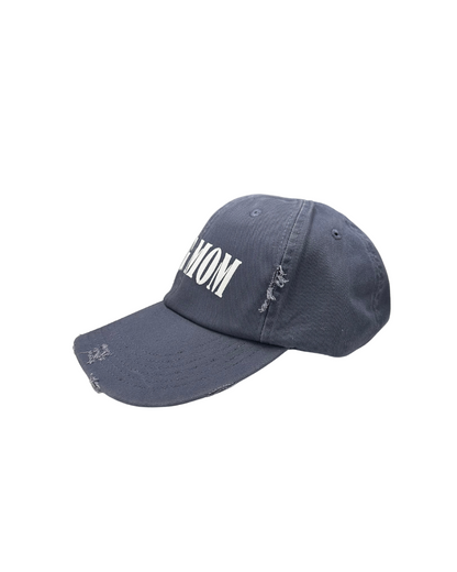 Dog Dad Distressed Cap - Scotland Blue