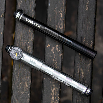 ROCKBROS Ultralight  Bike Tire Shock Mini Pump 160PSI High Pressure