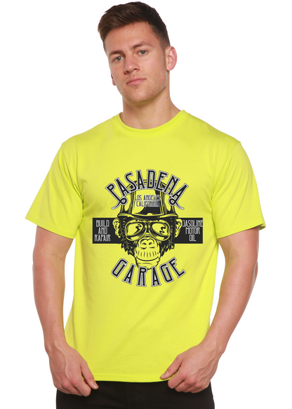 Pasadena Garage Men's Bamboo Viscose/Organic Cotton Short Sleeve Graphic T-Shirt
