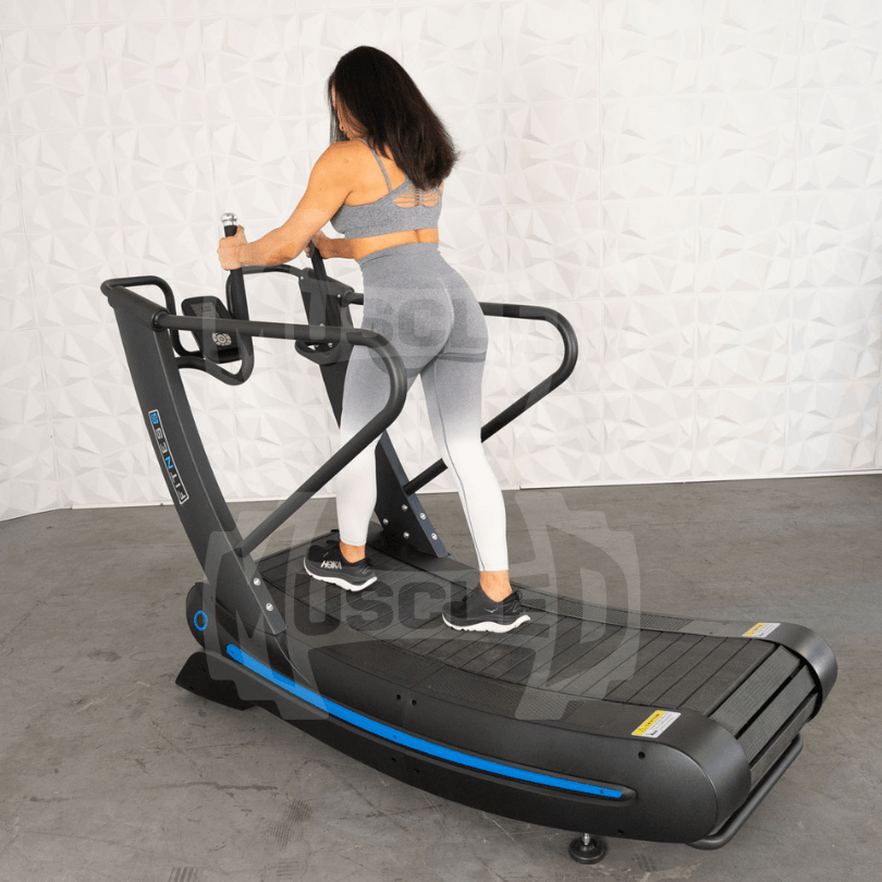 Commercial Self Powered Curve Treadmill - Muscle D Fitness - Standalone