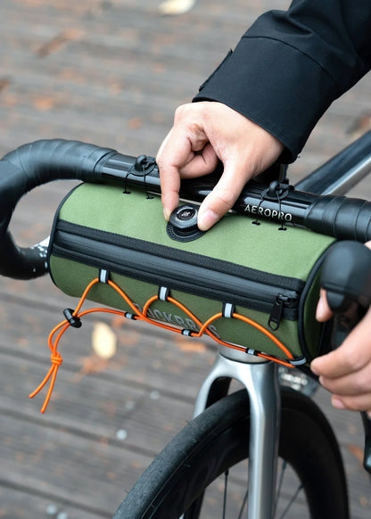 ROCKBROS Round Bike Handlebar Bag-road to sky