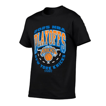 NBA Official New York Knicks Exclusive 2025 Playoffs  Graphic-printed T-Shirt