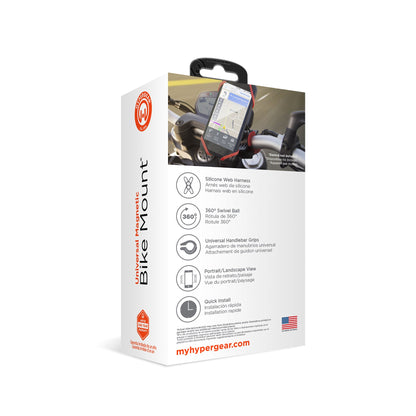 HyperGear Universal Magnetic Bike Mount for Hands-Free Use