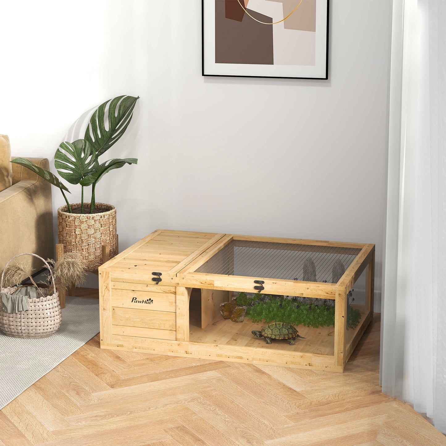 Tortoise House & Habitat