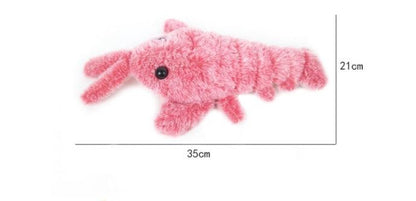 Interactive Lobster Plush Cat Toy