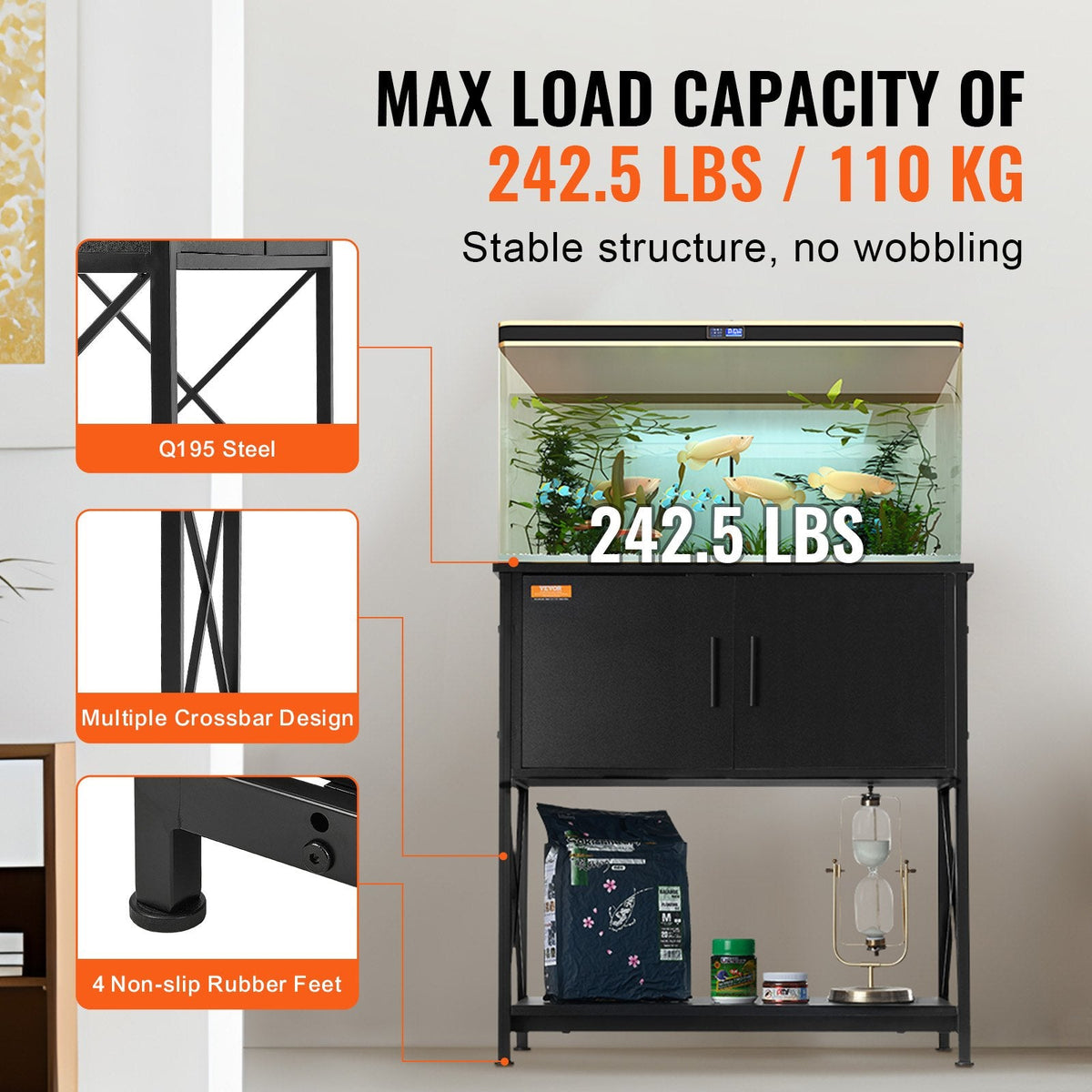 Heavy-Duty Enclosure/Tank Stand