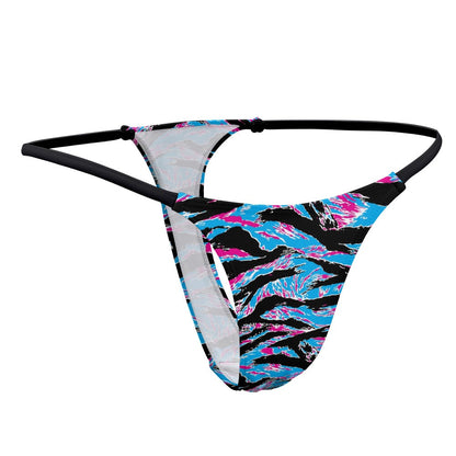 Miami Tiger Stripe Thong