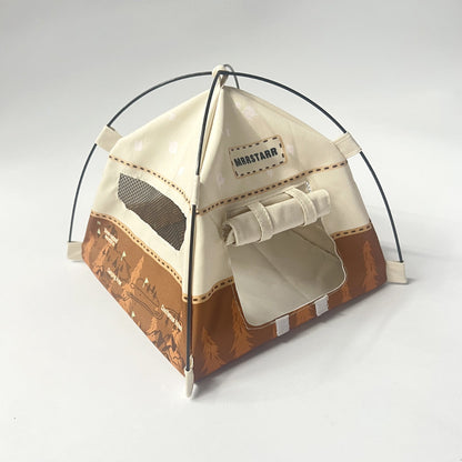 Mini Campout Reptile Hide & Enrichment Tent