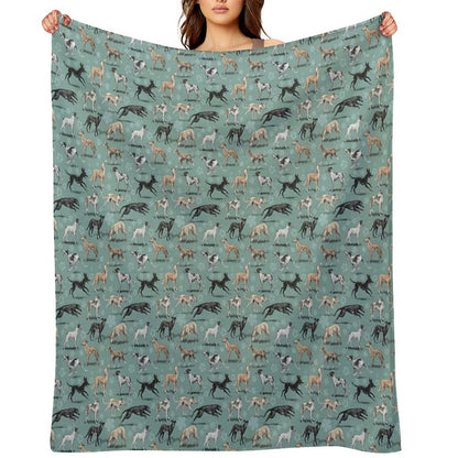 The Greyhound Throw Blanket
