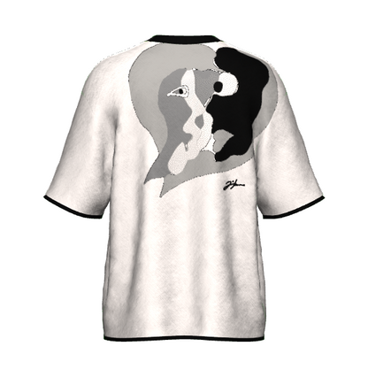 Koi Knitted Crew Neck T-Shirt