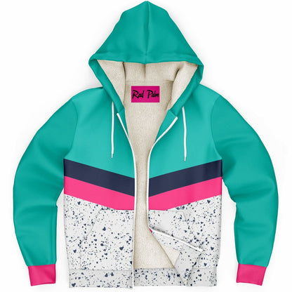 Bottoms Up Microfleece Ziphoodie