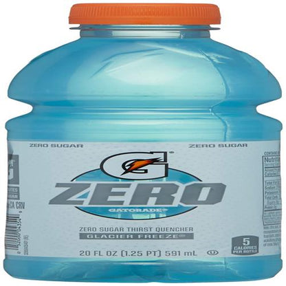 Gatorade Zero Glacier Freeze Thirst Quencher, 20 Fl Oz Bottle
