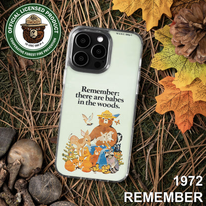 Smokey Bear Classic HD Apple iPhone 12 Series Mag-Safe Phone Case
