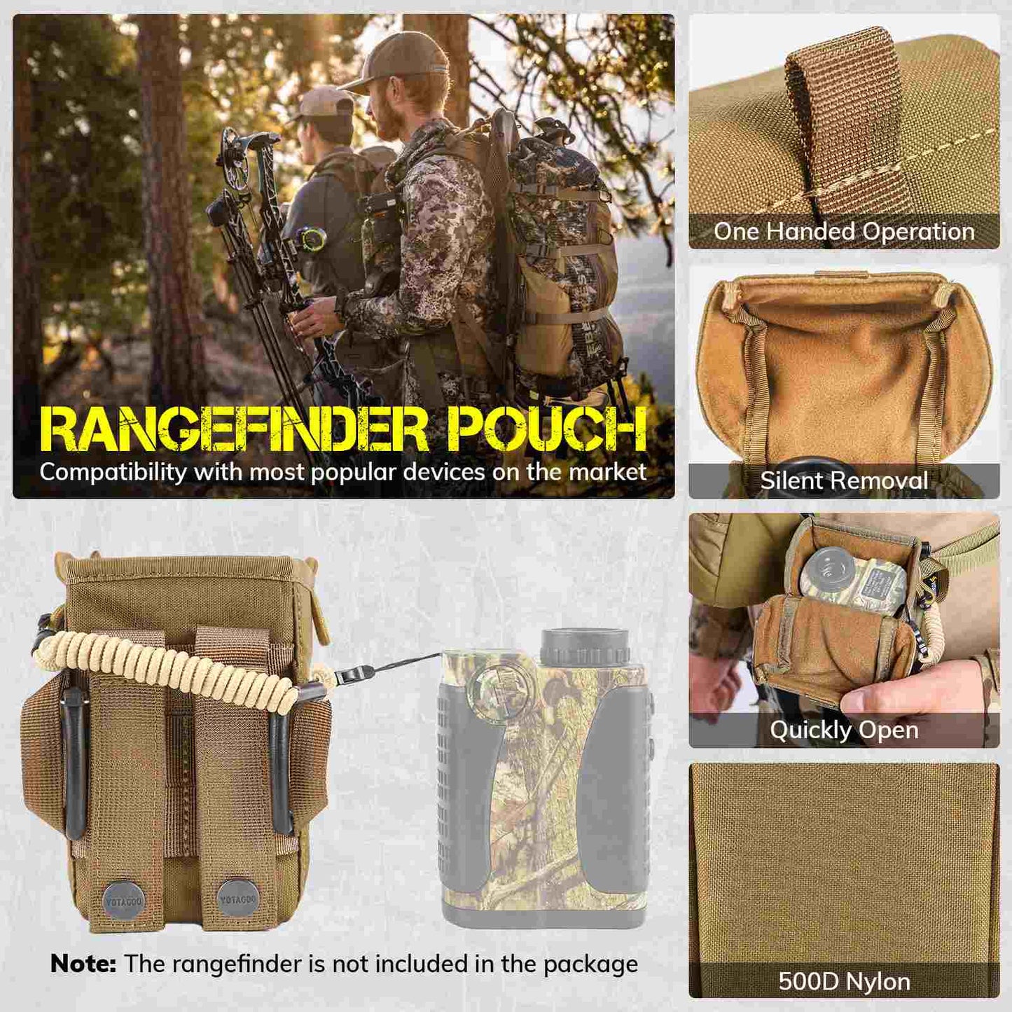 Votagoo Rangefinder Pouch with Protective Padding