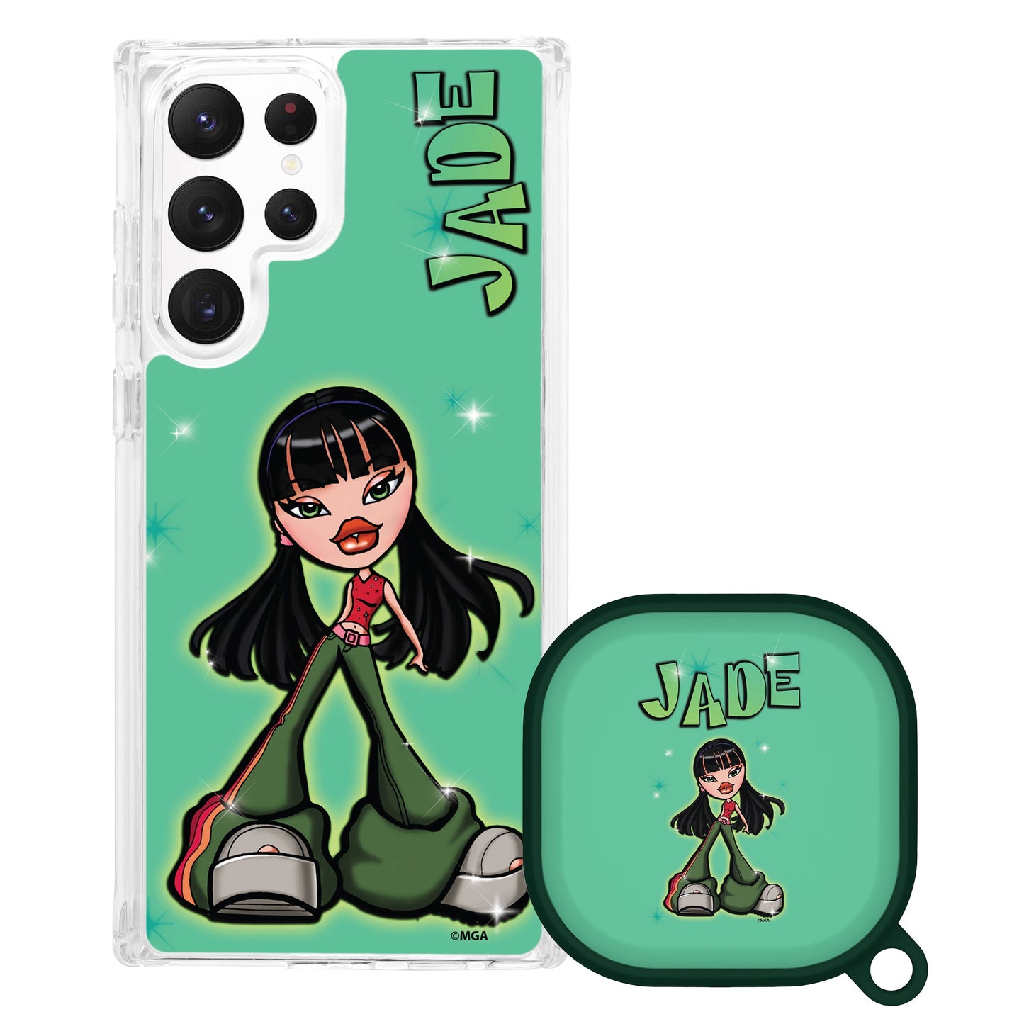 Bratz® Passion For Fashion HD Samsung Galaxy S23 Series and Buds Pro Combo Package