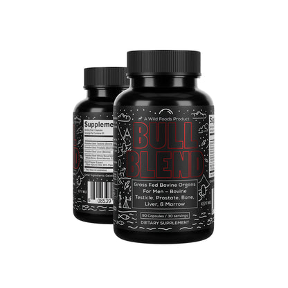 Wholesale case of 10 - The Bull Blend - Beef Organs for Hormone Support