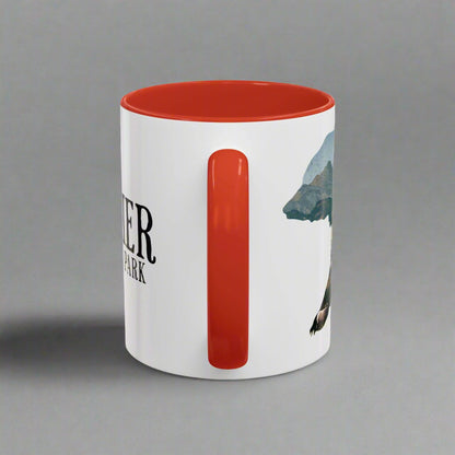 Glacier National Park Colored Coffee Mug 11oz 15oz Cup Going To The Sun Road