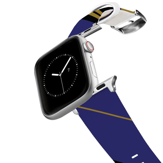 Baltimore Football Color Block Team Spirit Apple Watch Band