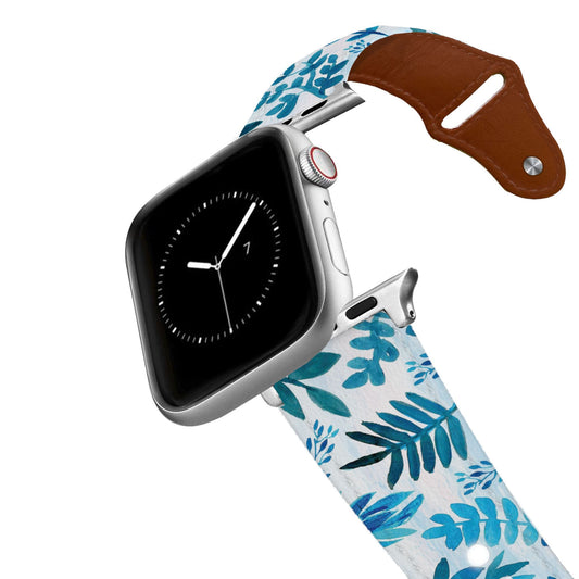Blue Ivy Leather Apple Watch Band