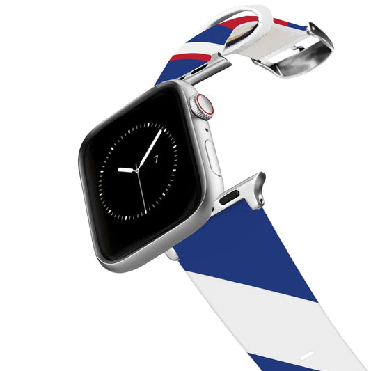 Buffalo Football Color Block Team Spirit Apple Watch Band