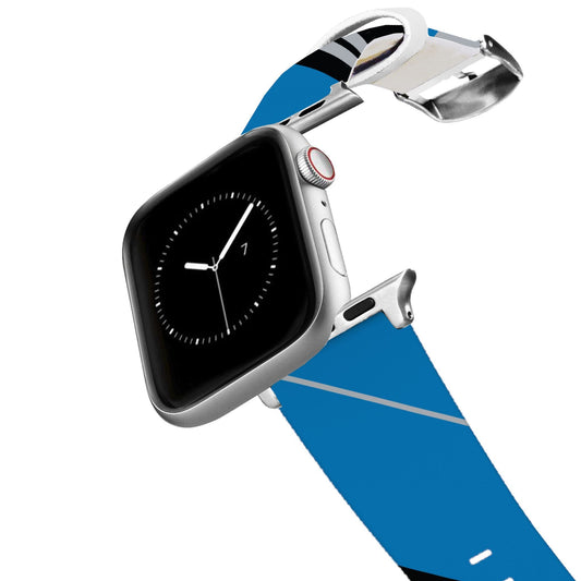 Detroit Football Color Block Team Spirit Apple Watch Band