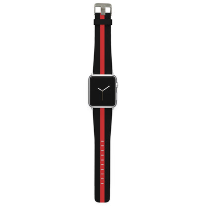 Red Line Firefighter Apple Watch Band