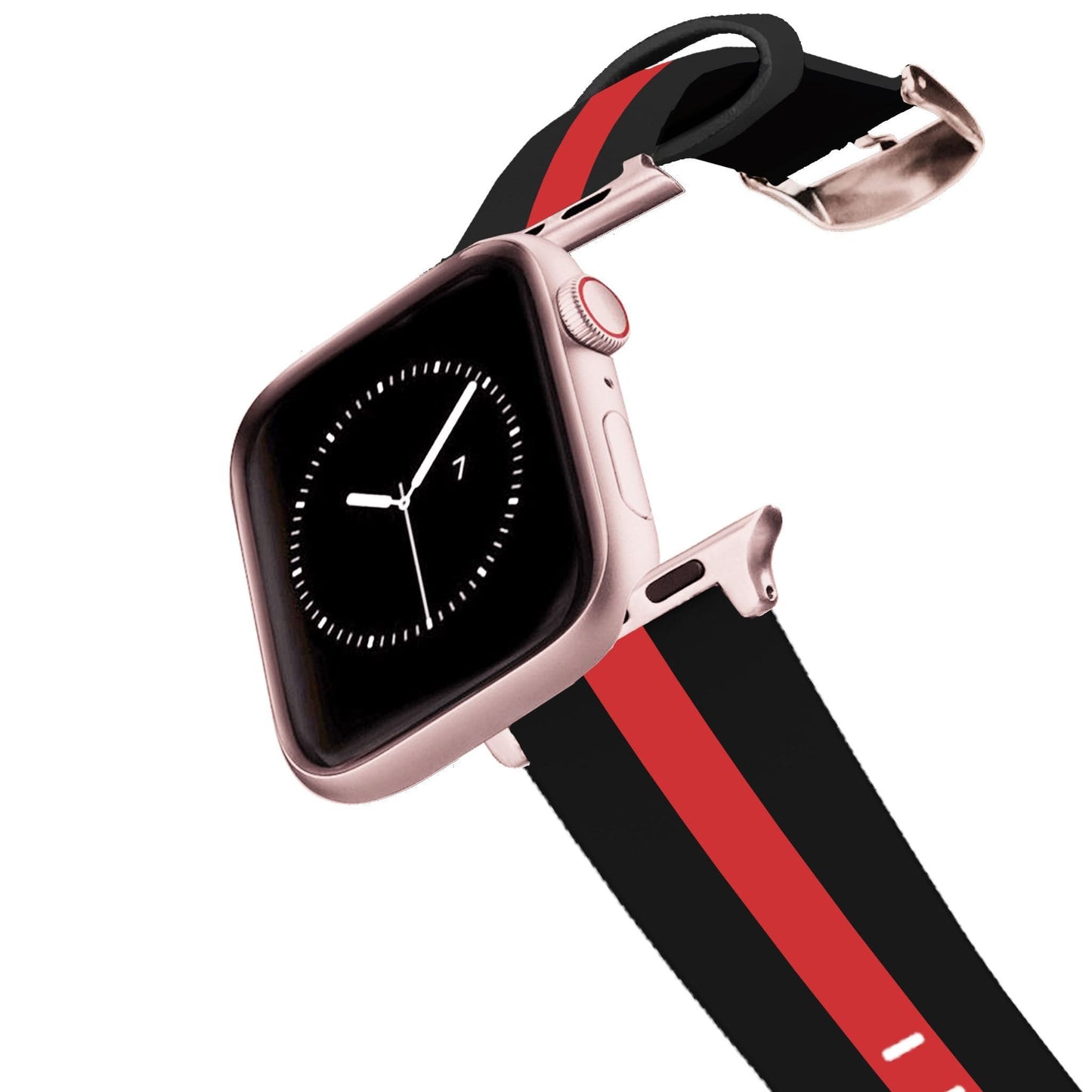 Red Line Firefighter Apple Watch Band