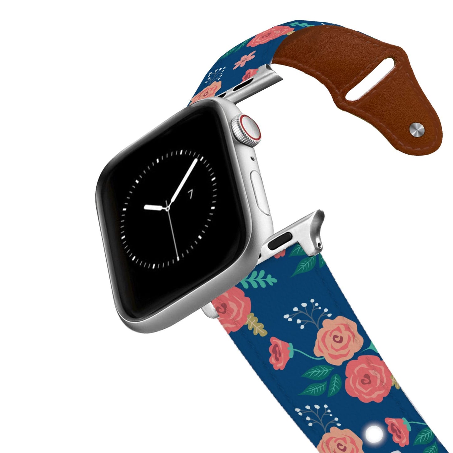 Flora Leather Apple Watch Band