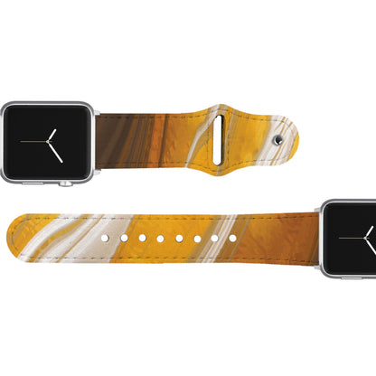 Resin Leather Apple Watch Band