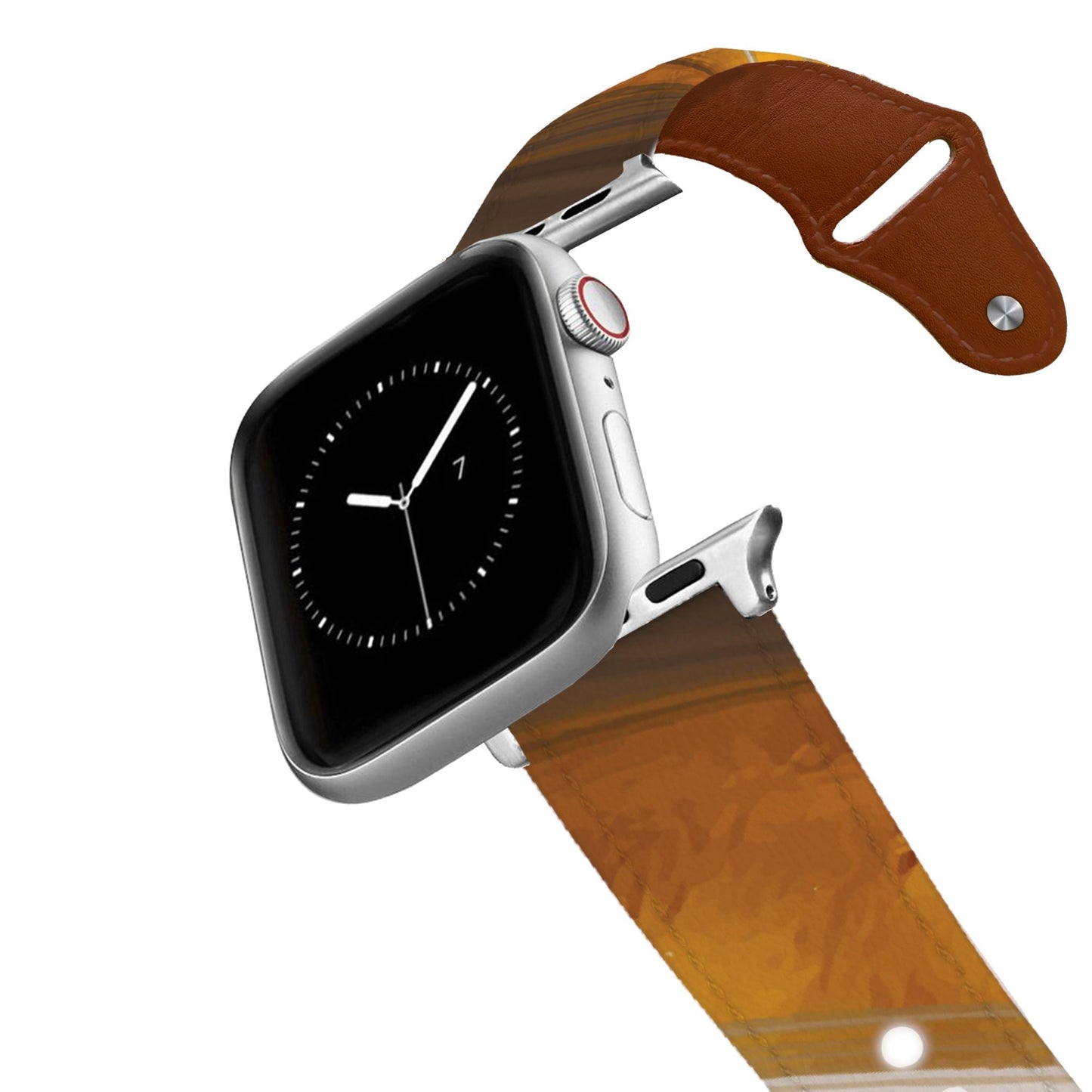 Resin Leather Apple Watch Band