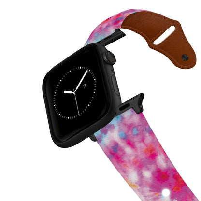 Summer Dye Leather Apple Watch Band