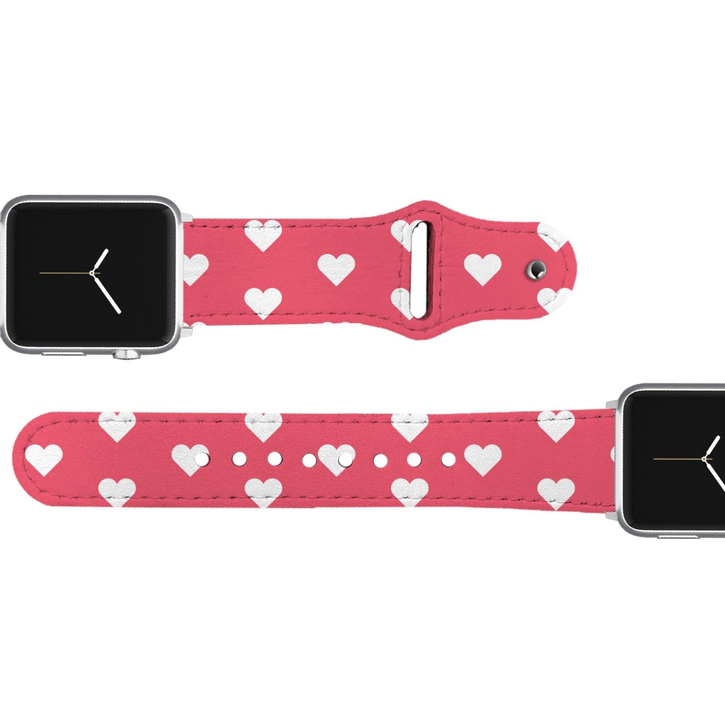 Sweet Hearts Leather Apple Watch Band