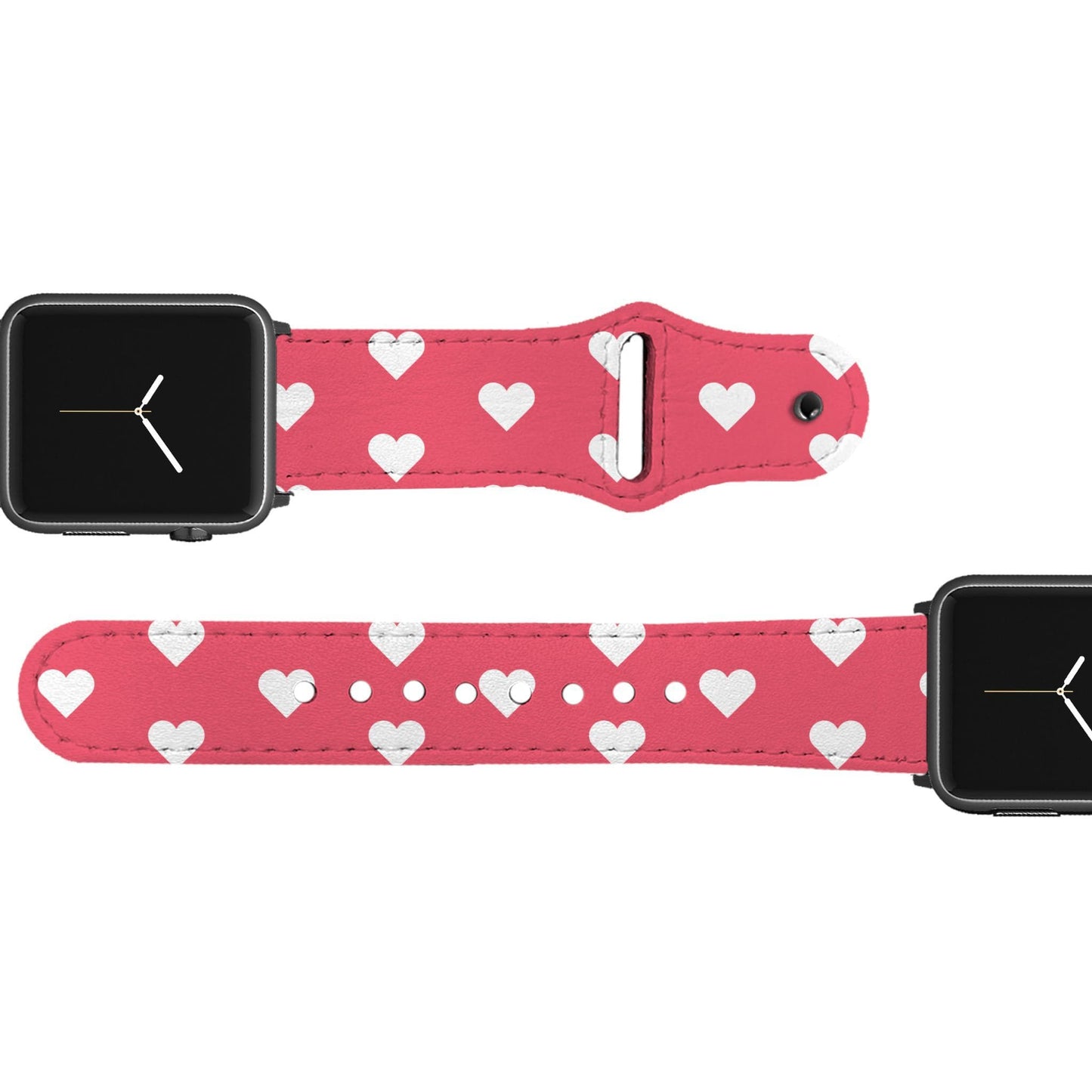 Sweet Hearts Leather Apple Watch Band