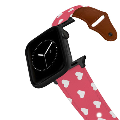 Sweet Hearts Leather Apple Watch Band
