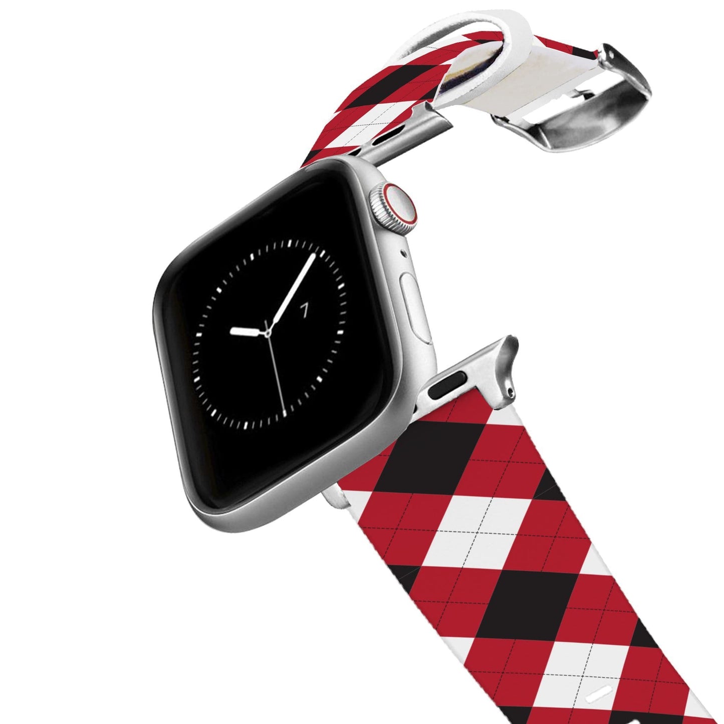 Georgia Argyle Team Spirit Apple Watch Band