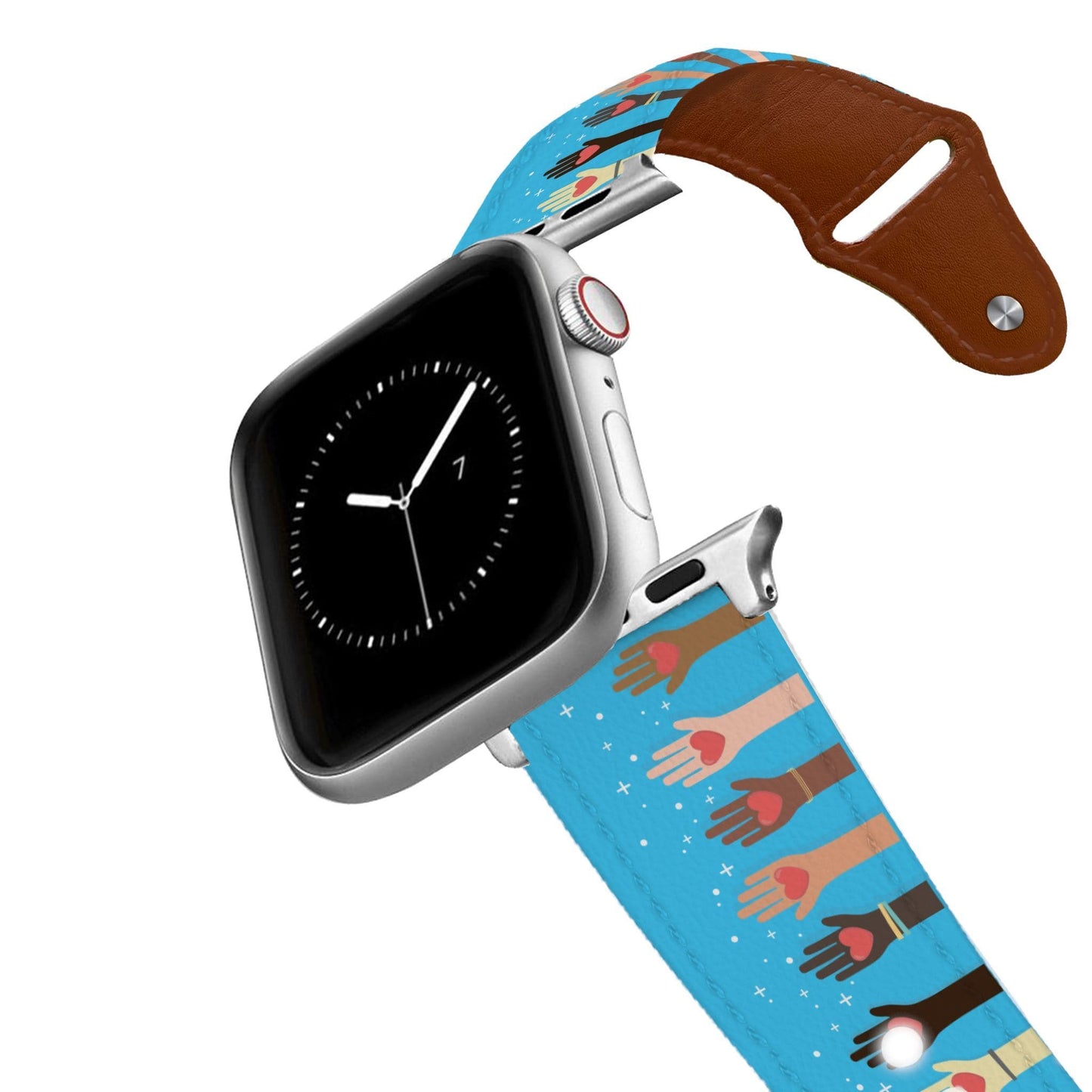 United We Stand Leather Apple Watch Band