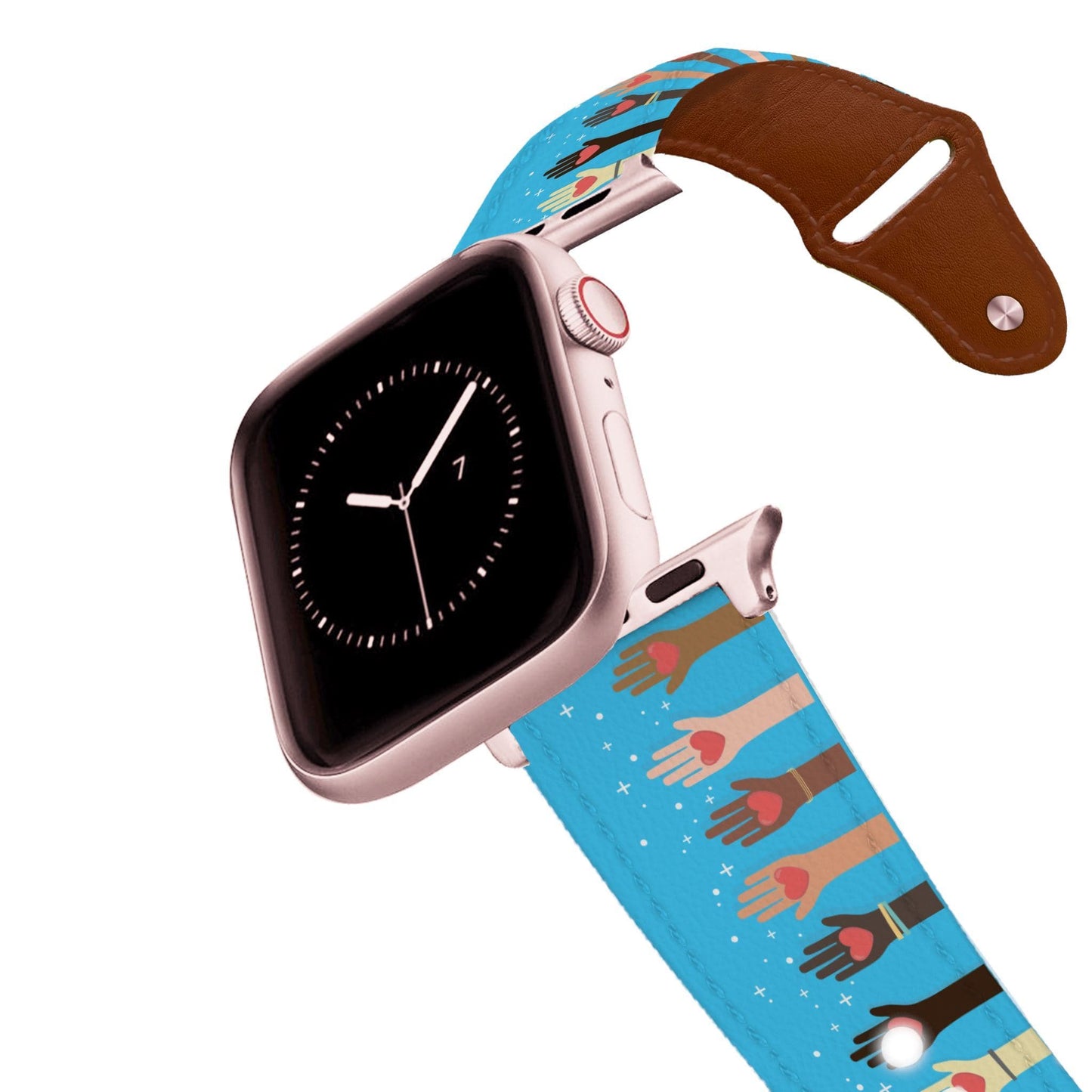 United We Stand Leather Apple Watch Band