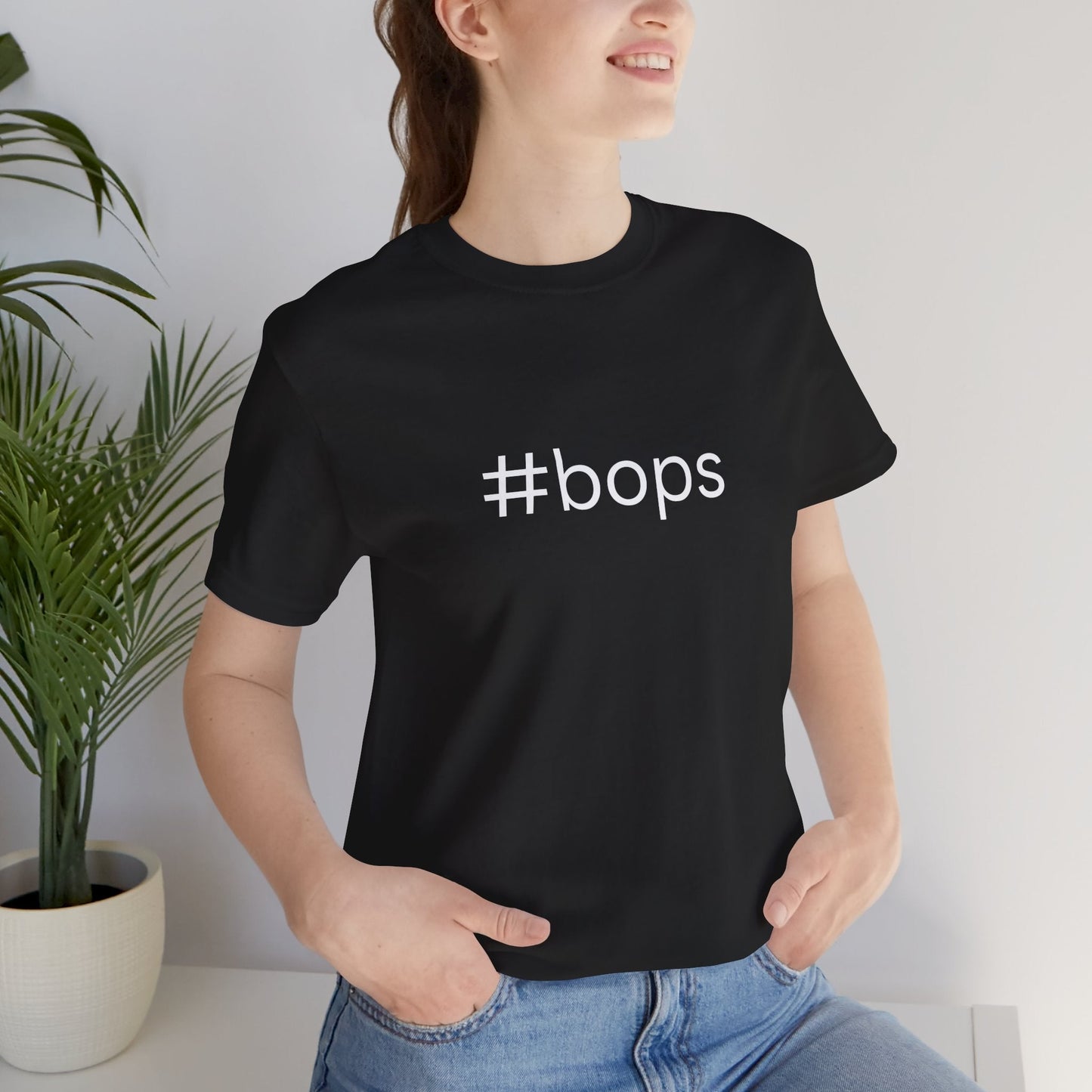 #bops Unisex High End Cotton Short Sleeve Tee